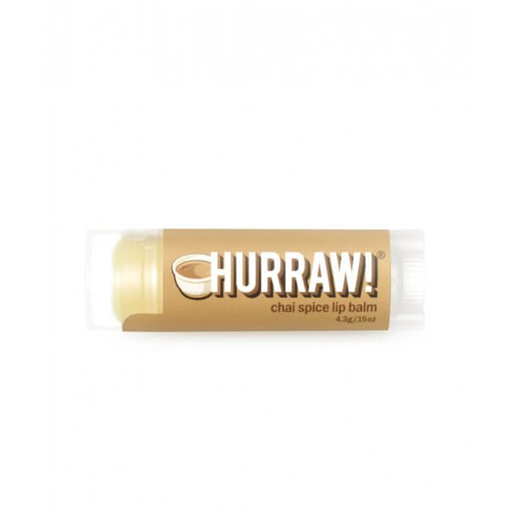 HURRAW! Chai spiced ip balm, $7 from OhNatural