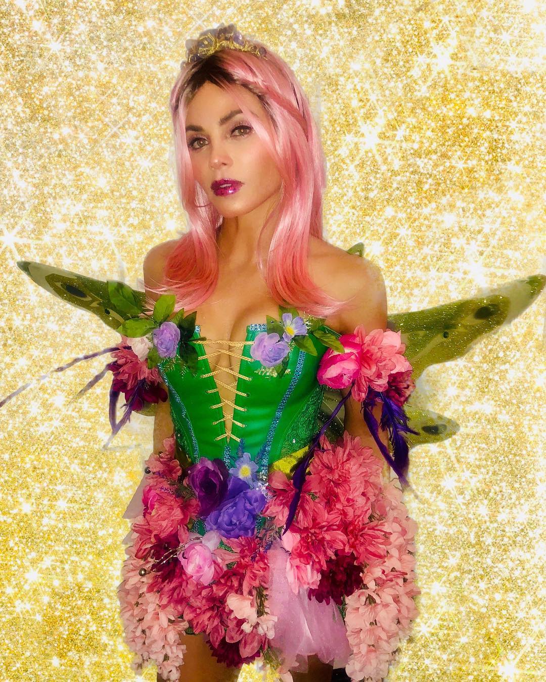 Jenna Dewan as a Halloween Fairy