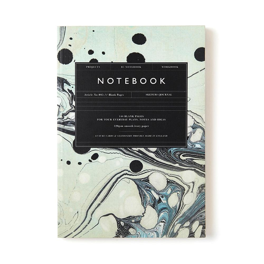Katie Leamon marble notebook, $37 from Iko Iko
