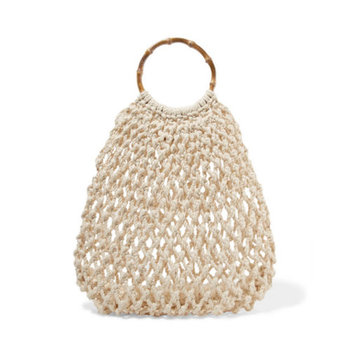 Kayu woven cotton tote, $178 USD from Net-a-Porter