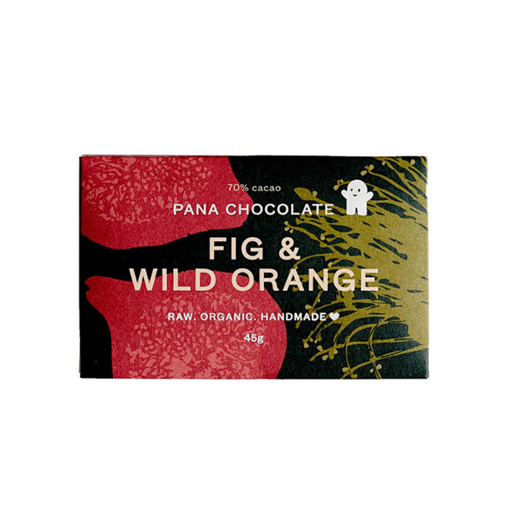 Pana Chocolate Fig + Wild Orange, $8 from OhNatural