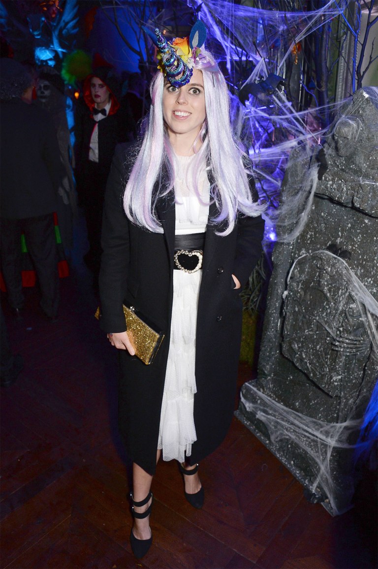LONDON, ENGLAND - OCTOBER 31: Princess Beatrice of York at Annabel's Halloween Party 2018 at Annabels on October 31, 2018 in London, England. (Photo by David M. Benett/Dave Benett/Getty Images for Annabel's)