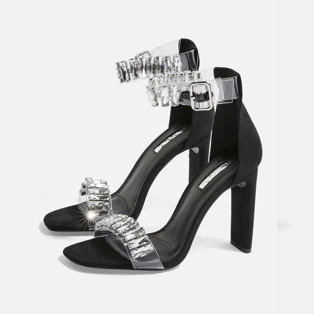 Rogue embellished heels, £29 from Topshop