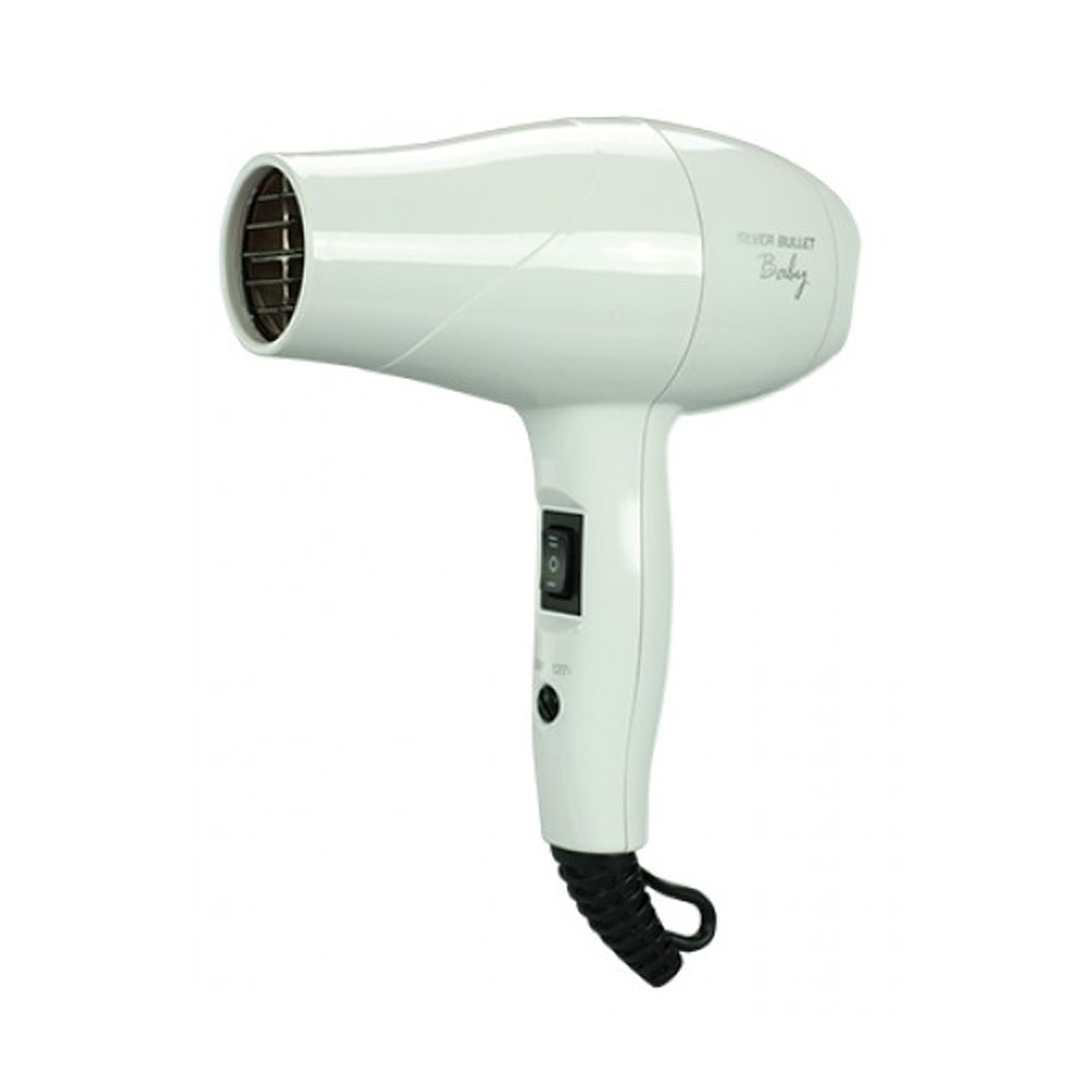 Silver Bullet baby travel hair dryer, $47 from StyleHQ.co.nz