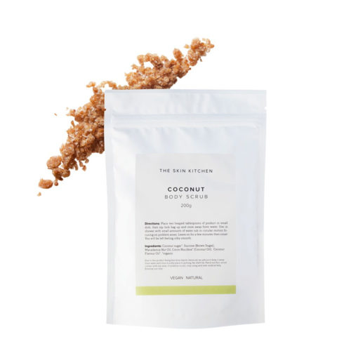 The Skin Kitchen coconut body scrub, $23 from Smith & Caughey's