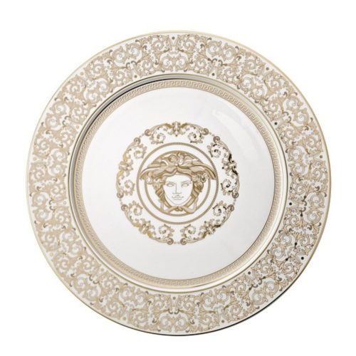 200+ Christmas gift ideas for every person on your list 2018 | Versace Medusa Gala service plate, $430 from David Jones