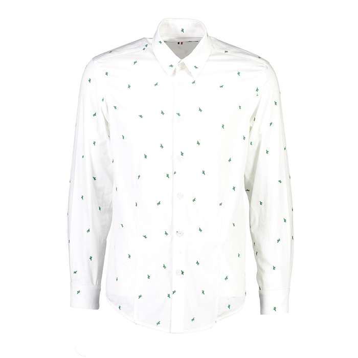 WORLDman Macho Man Shirt White Cactus, $299 from WORLD
