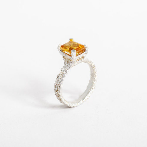 200+ Christmas gift ideas for every person on your list 2018 | Welfe lost heirloom ring in citrine, $850 from Precinct 35