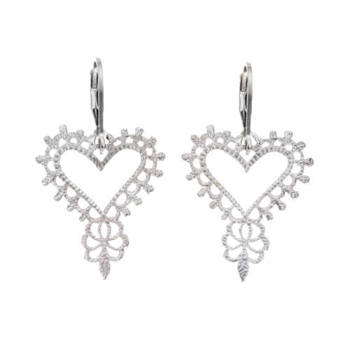 Zoe & Morgan gypsy heart earrings, $184 from Sisters & Co.