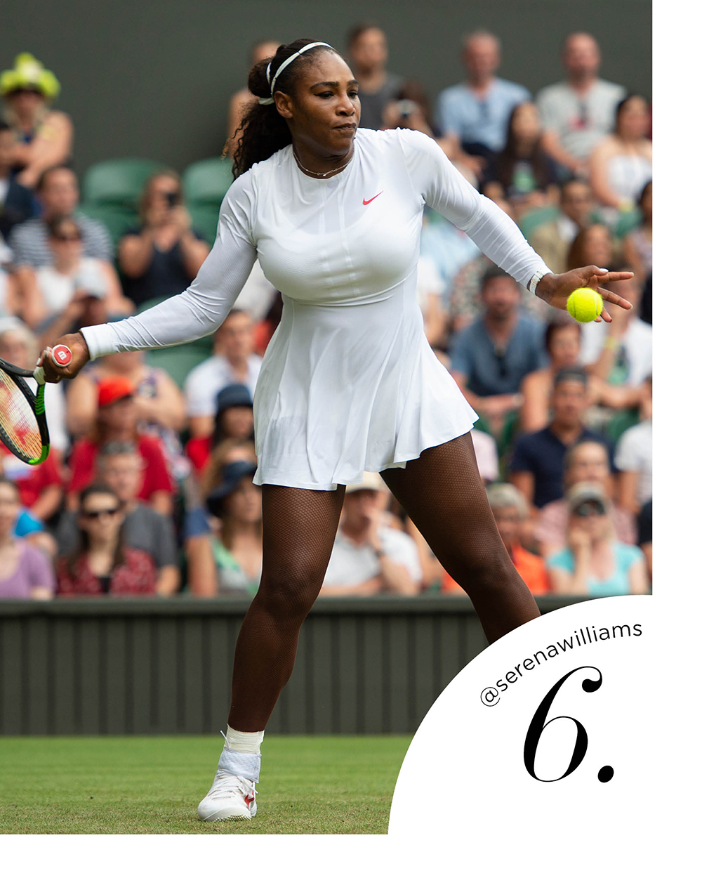Serena Williams Serena Williams’s controversial sporting outfits made the US Open a huge fashion moment this year. Her Off-White x Nike ensemble caused a surge in demand for black tennis outfits week on week and searches for ‘black tennis skirts’ and ‘black tennis dresses’ increased by 108%. In 2017, this post was claimed Melania Trump. Nope, not a typo.