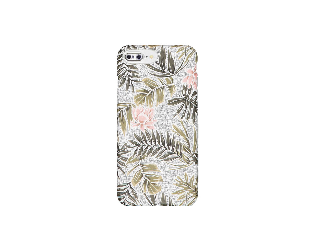 Typo Essential Phone Case Palm Trees