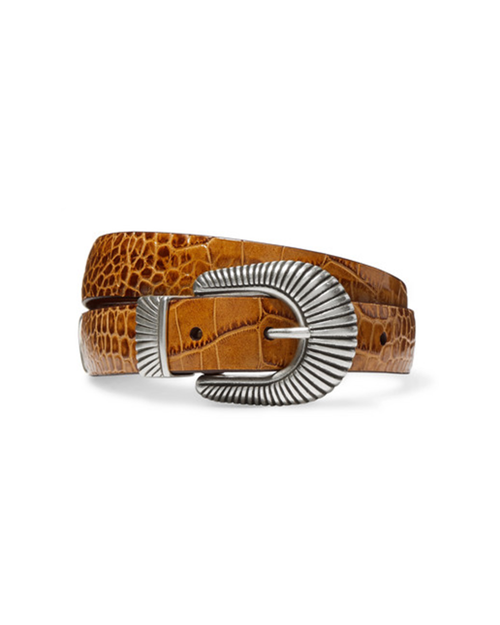 Andersons croc-effect leather belt, $140 from Net-a-Porter