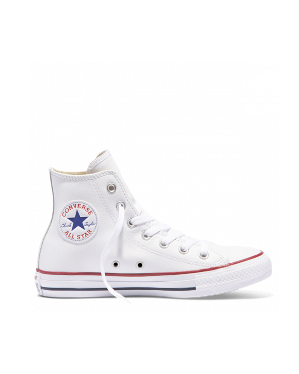 Chuck Taylor All Star Leather High Top White, $130 from Converse