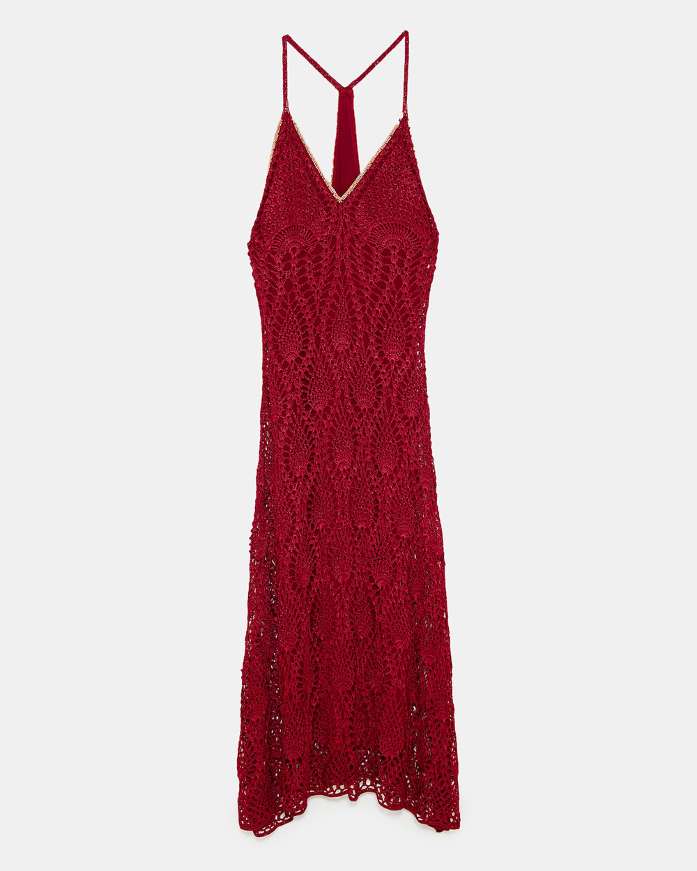 Crochet dress, $199 from Zara