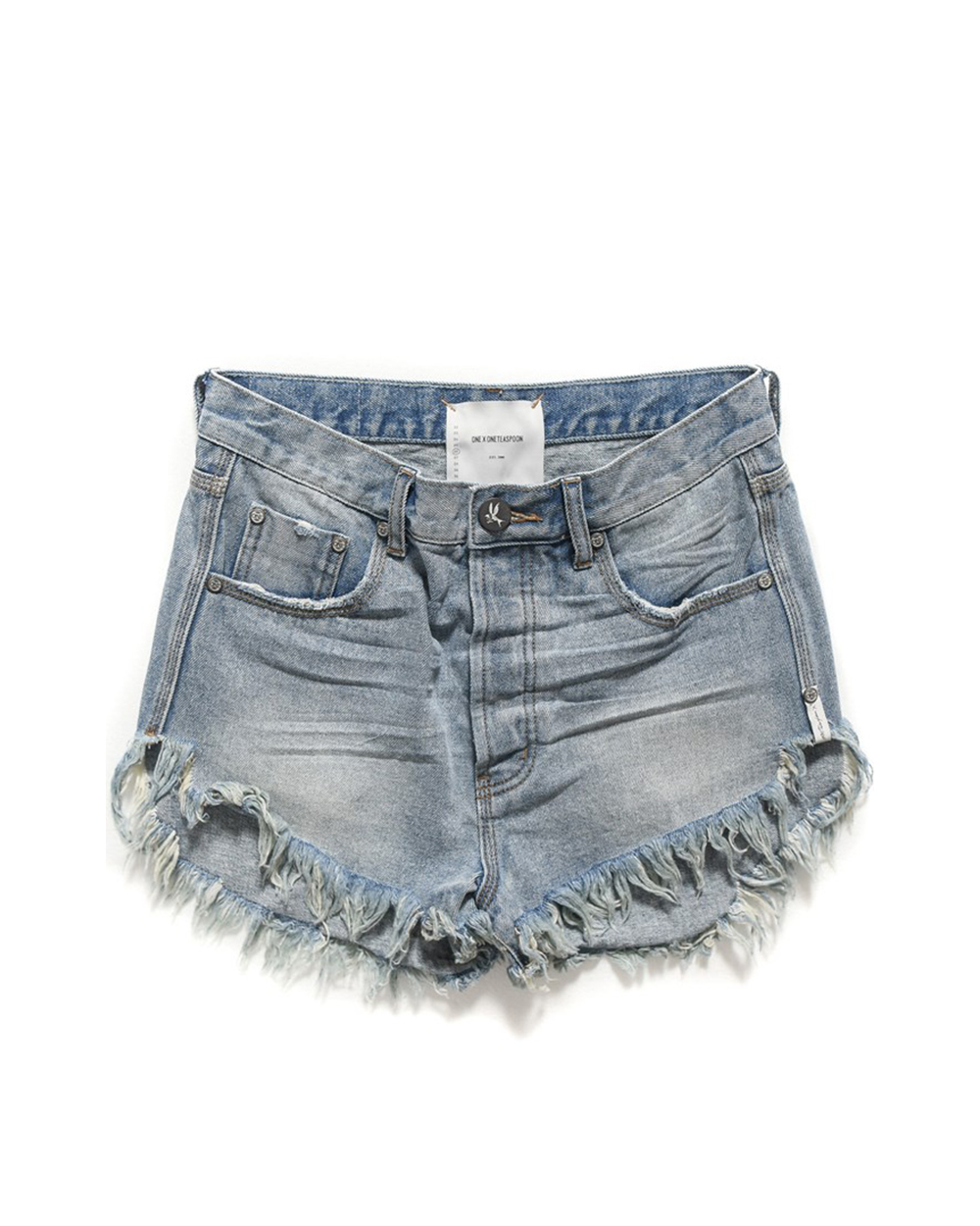 One Teaspoon denim shorts, $149 from Sisters & Co.