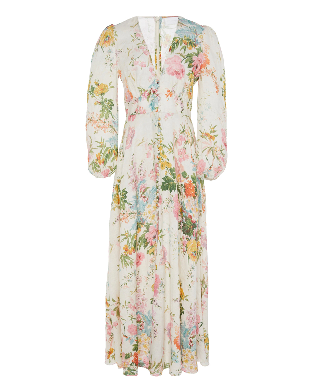 Zimmermann linen maxi dress, $695 USD from Moda Operandi
