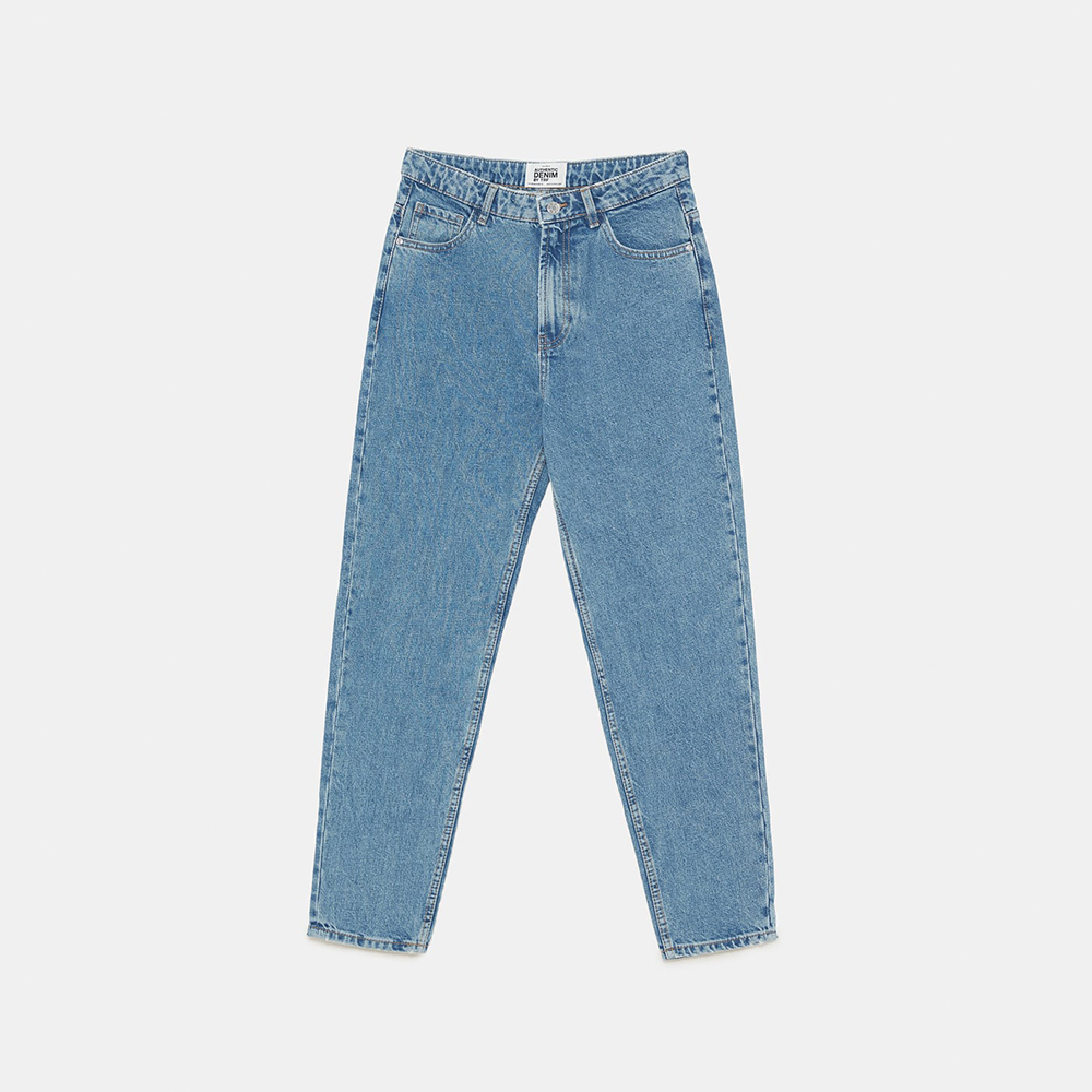Denim mom jeans, $60 from Zara | This is what you should be wearing on your next date according to your star sign