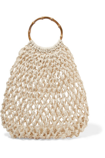 Kayu woven cotton tote, $178 USD from Net-a-Porter