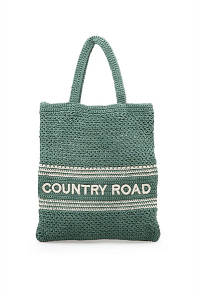 Macrame shopper, $90 from Country Road