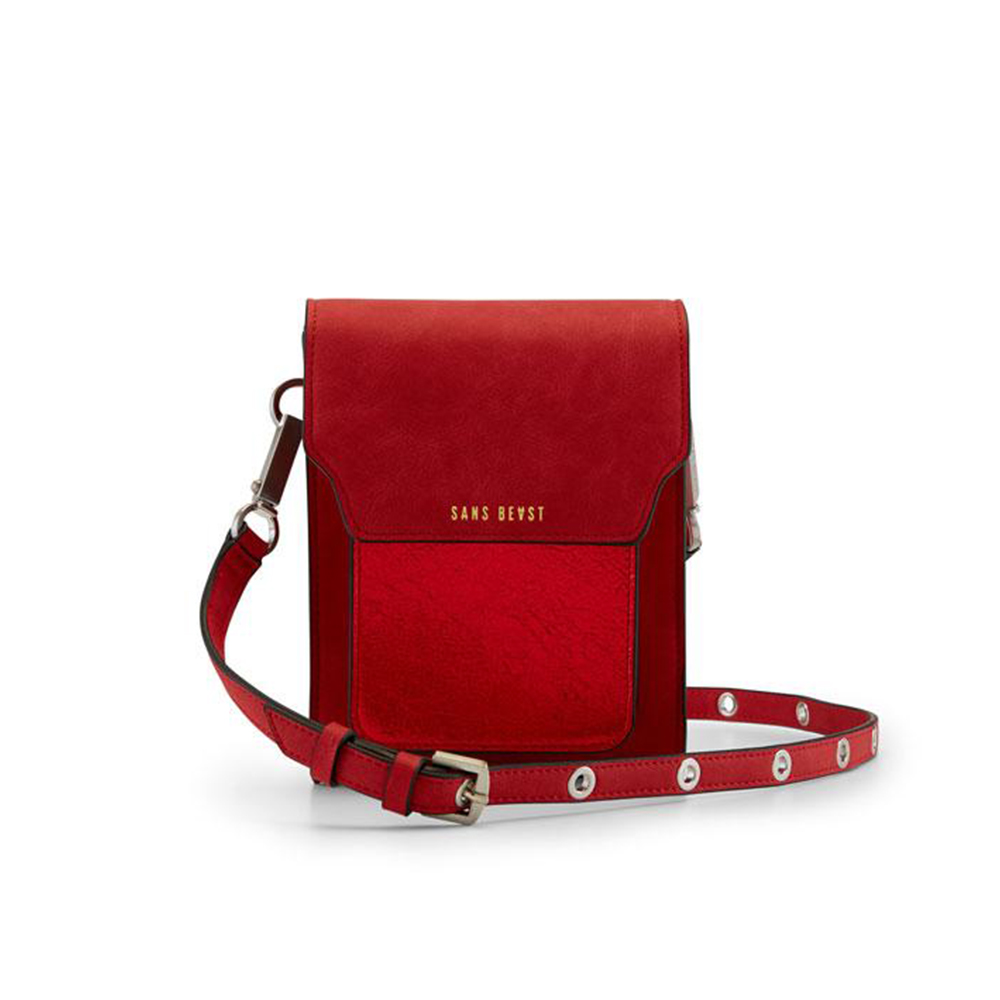 Rouge Bandolier hip bag, $149 USD from Sans Beast | This is what you should be wearing on your next date according to your star sign