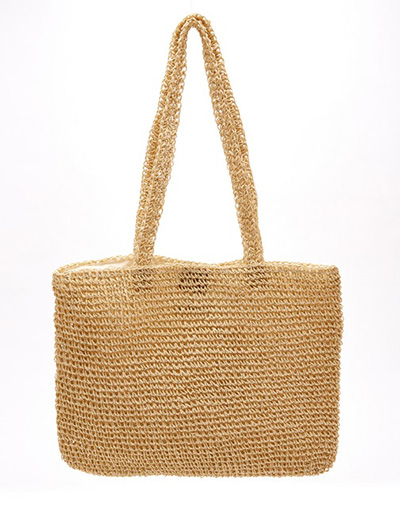 Woven tote bag, $30 from Glassons