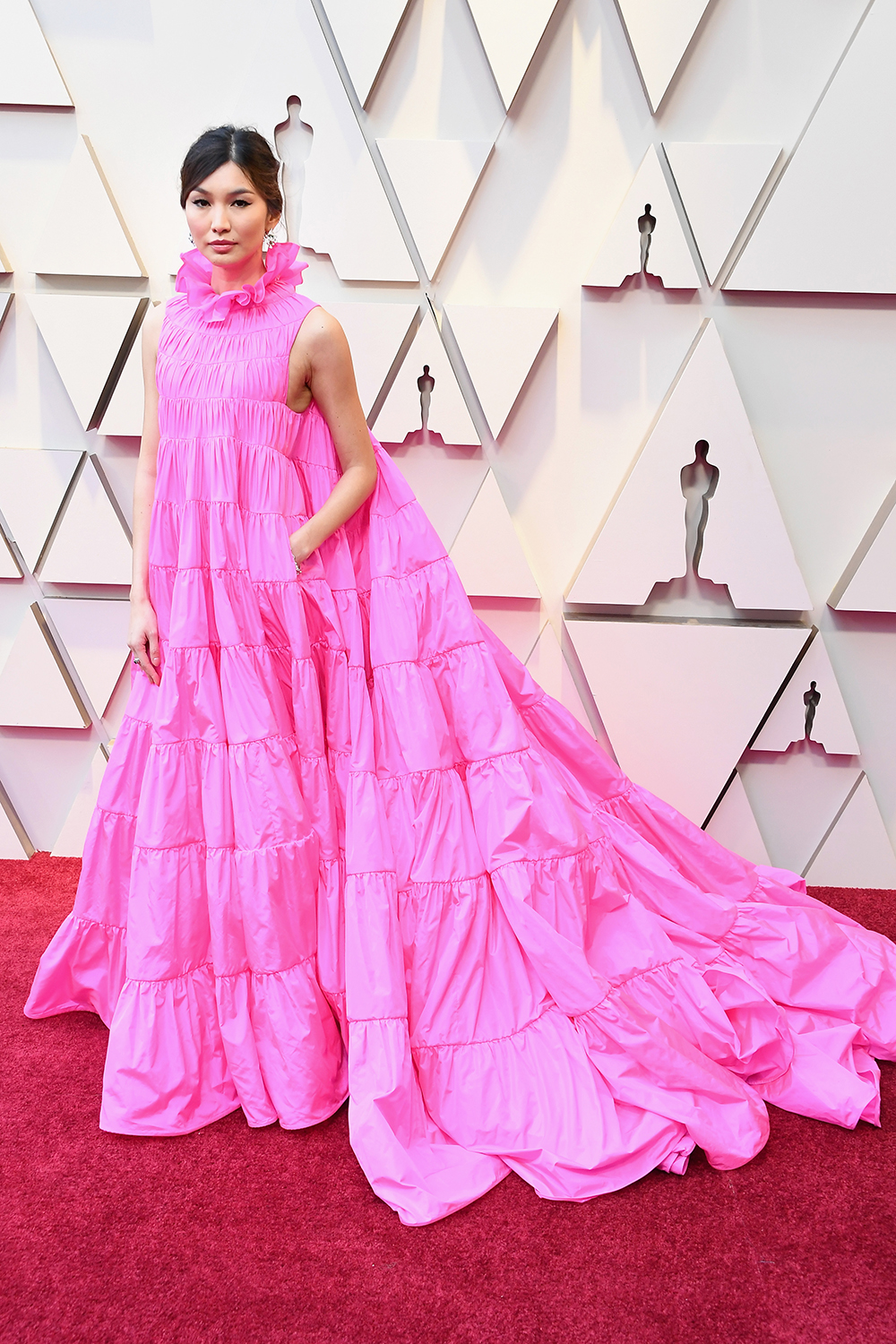 HOLLYWOOD, CA - FEBRUARY 24: Gemma Chan attends the 91st Annual Academy Awards at Hollywood and Highland on February 24, 2019 in Hollywood, California. (Photo by Steve Granitz/WireImage)