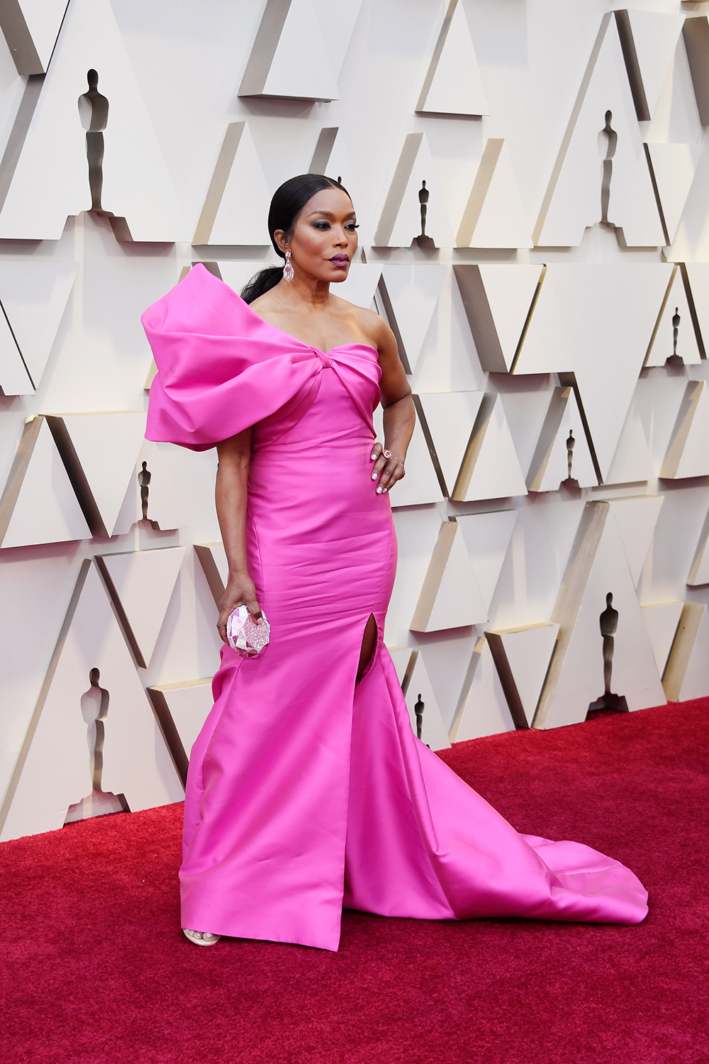 HOLLYWOOD, CALIFORNIA - FEBRUARY 24: Angela Bassett attends the 91st Annual Academy Awards at Hollywood and Highland on February 24, 2019 in Hollywood, California. (Photo by Frazer Harrison/Getty Images)