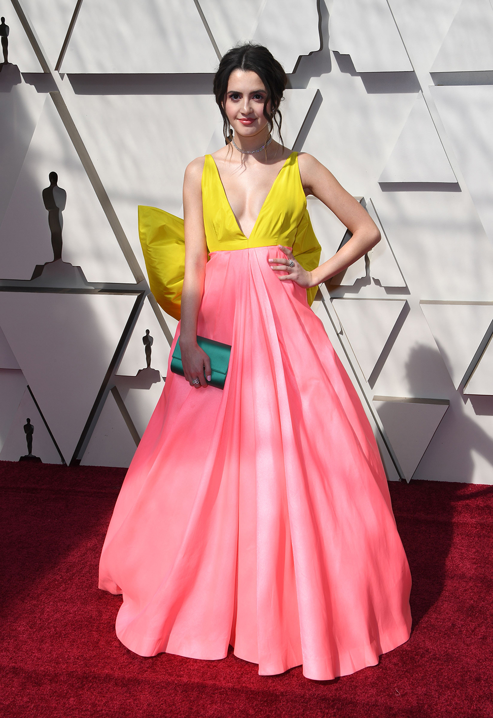 Actress Laura Marano arrives for the 91st Annual Academy Awards at the Dolby Theatre in Hollywood, California on February 24, 2019. (Photo by Mark RALSTON / AFP) (Photo credit should read MARK RALSTON/AFP/Getty Images)