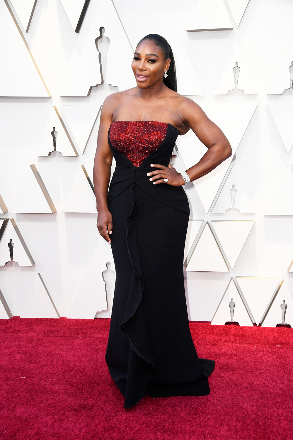 HOLLYWOOD, CALIFORNIA - FEBRUARY 24: Serena Williams attends the 91st Annual Academy Awards at Hollywood and Highland on February 24, 2019 in Hollywood, California. (Photo by Frazer Harrison/Getty Images)