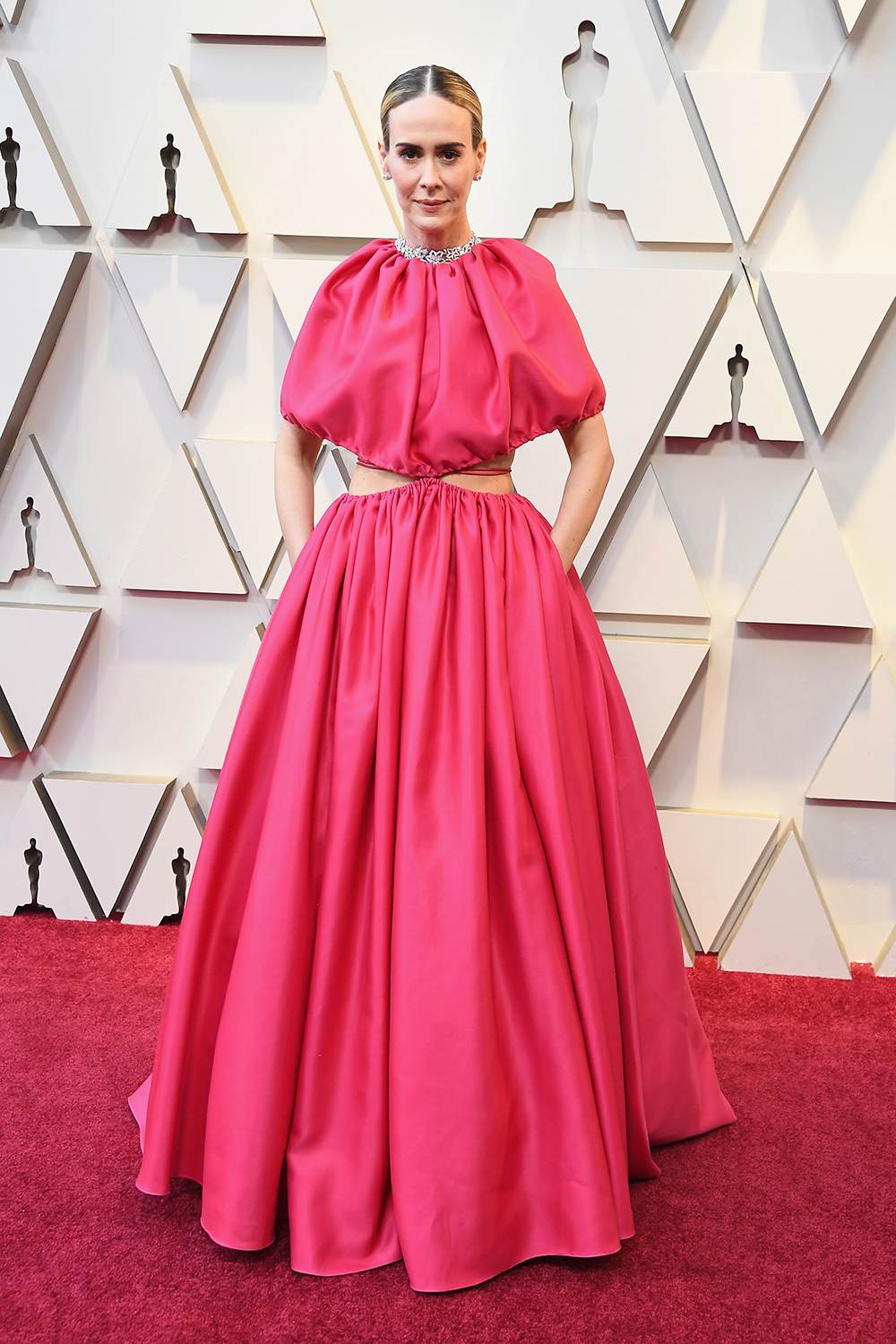HOLLYWOOD, CA - FEBRUARY 24: Sarah Paulson attends the 91st Annual Academy Awards at Hollywood and Highland on February 24, 2019 in Hollywood, California. (Photo by Steve Granitz/WireImage)