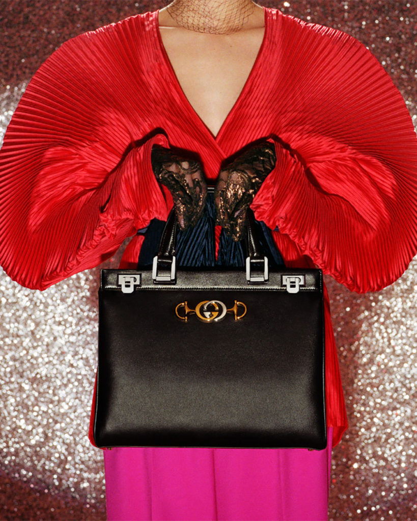 Gucci Zumi top handle handbag