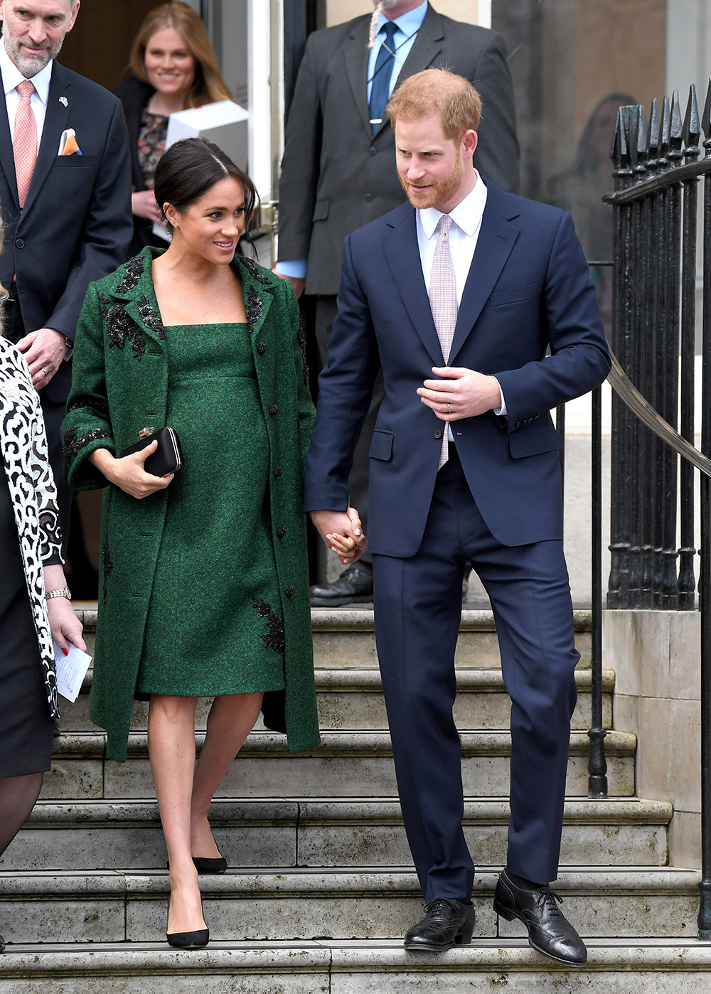LONDON, ENGLAND - MARCH 11: Prince Harry, Duke of Sussex and Meghan, Duchess Of Sussex attend a Commonwealth Day Youth Event at Canada House on March 11, 2019 in London, England. The event will showcase and celebrate the diverse community of young Canadians living in London and around the UK. (Photo by Karwai Tang/WireImage)