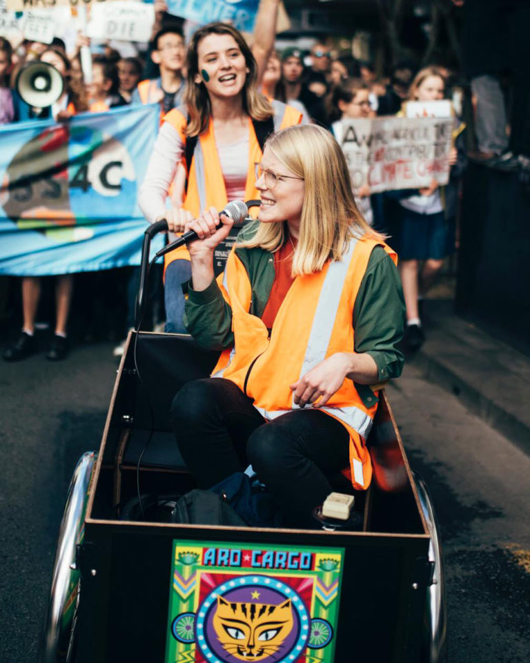 sophie handford school strike 4 climate nz