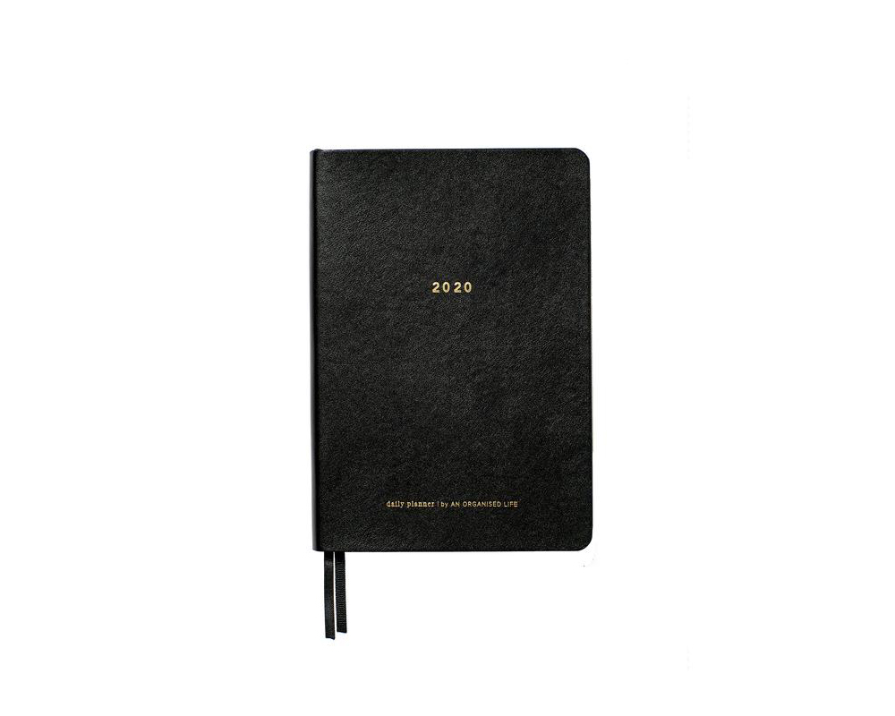 organised life 2020 daily planner gold