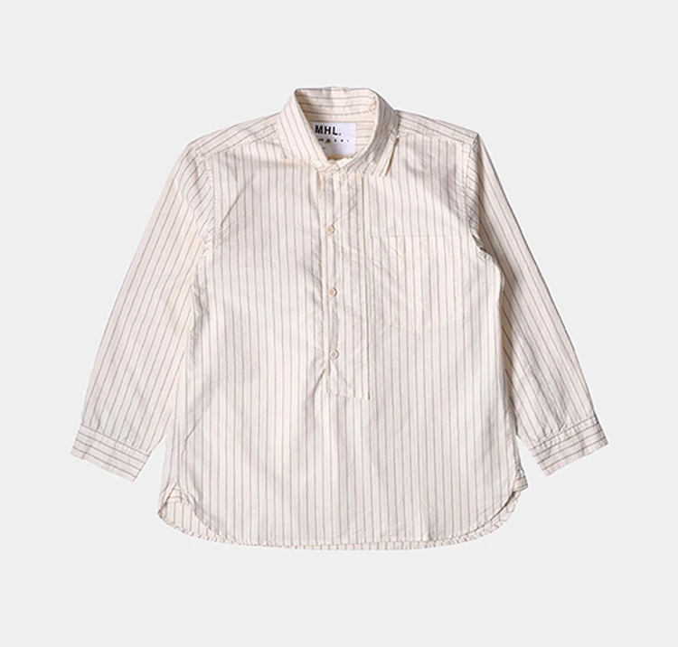 striped cotton shirt by Margaret Howell