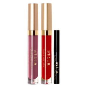 Stila 'Triple Play Stay All Day' liquid lipstick and eyeliner set