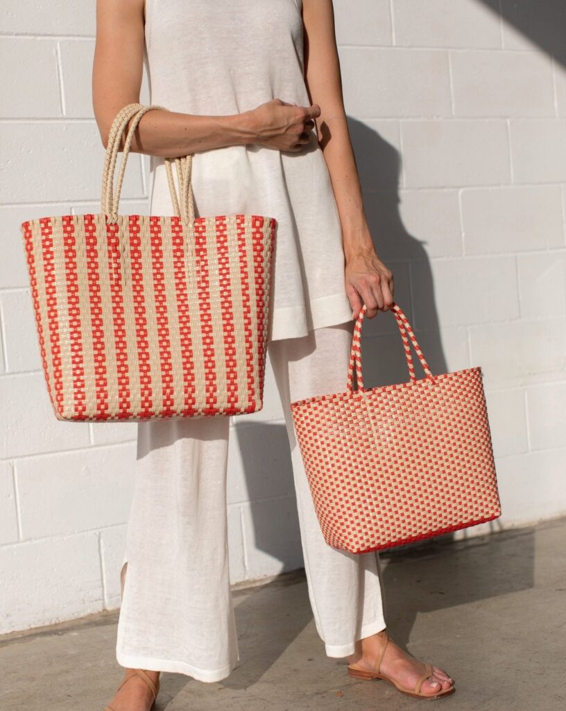 mimmi tera handwoven recycled bags