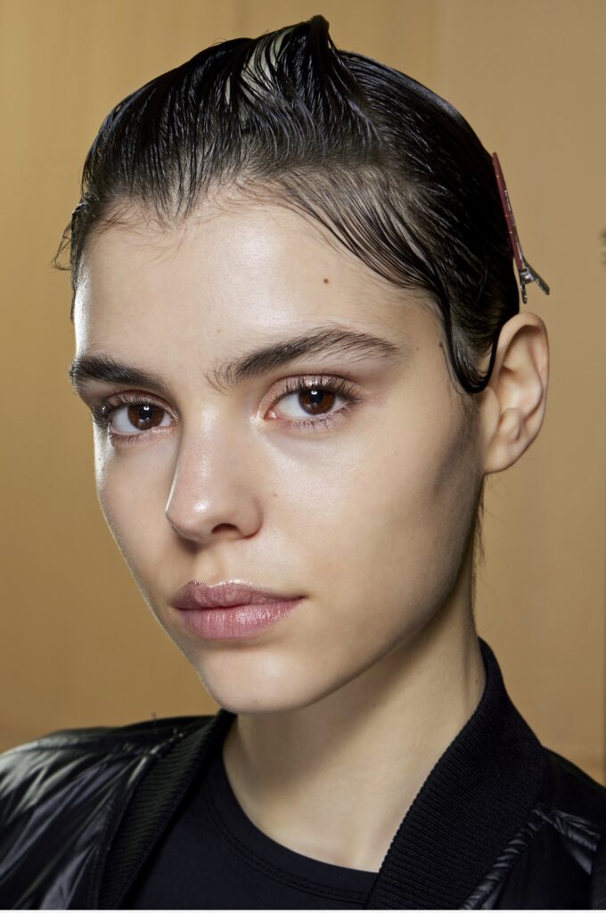 The Wet Hair Look was a major beauty trend during fashion week. It’s been years in the making, but we’re finally ready for it to go mainstream.