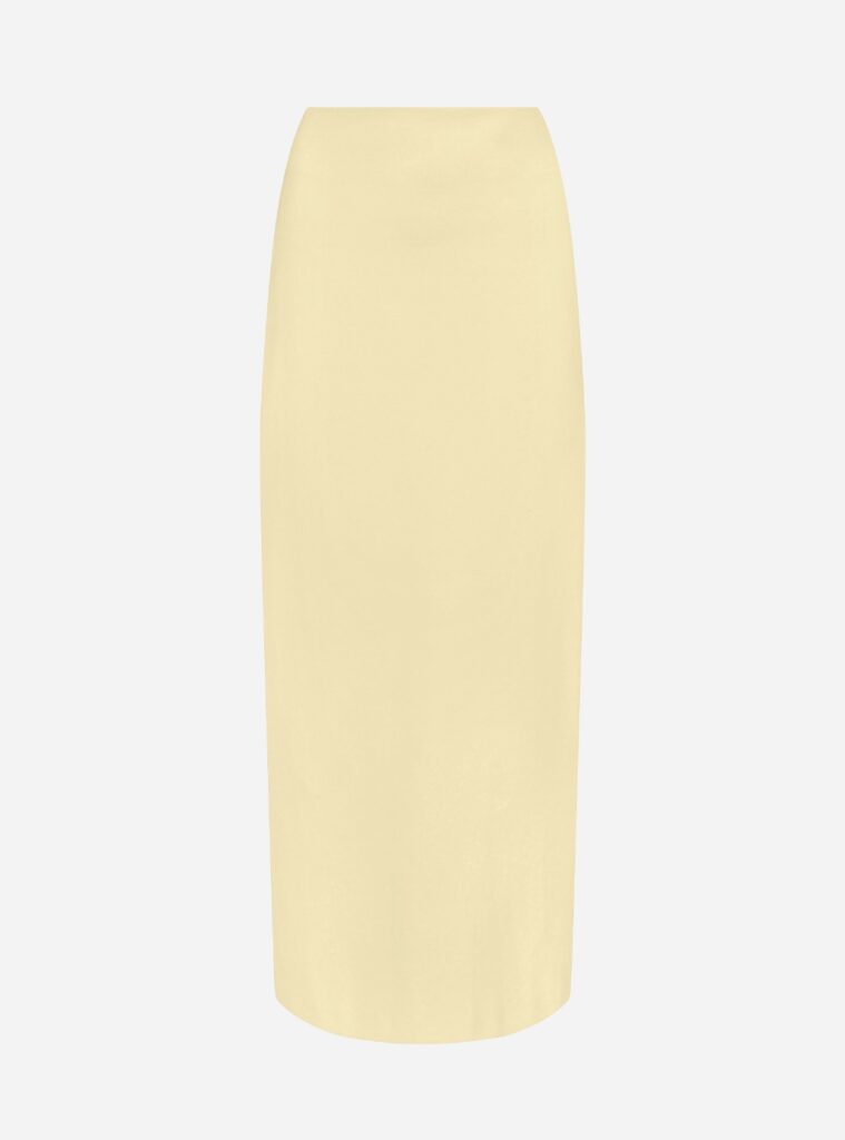 Oscar skirt in butter, $389