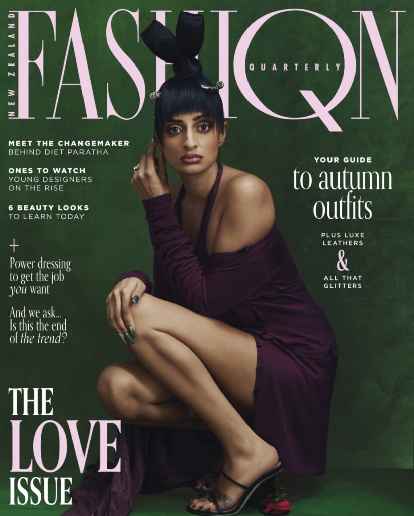 As we herald in the season Fashion Quarterly showcases rich autumnal vibes on the cover which features changemaker Anita Chhiba aka Diet Paratha.