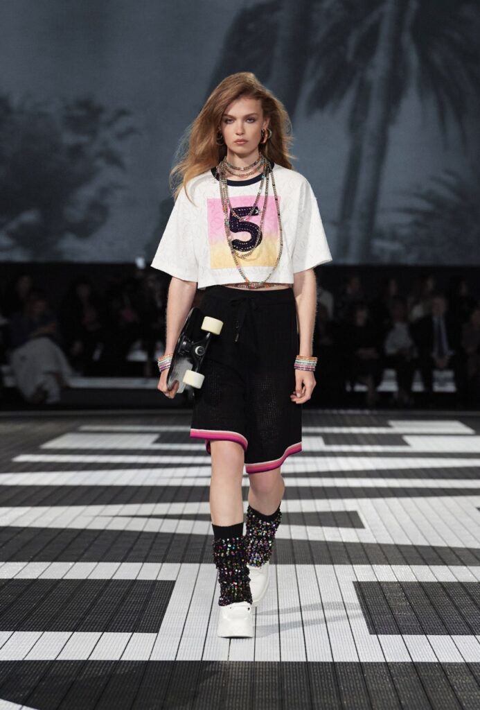 Chanel's latest Cruise collection confirms the Barbiecore trend is going to be major