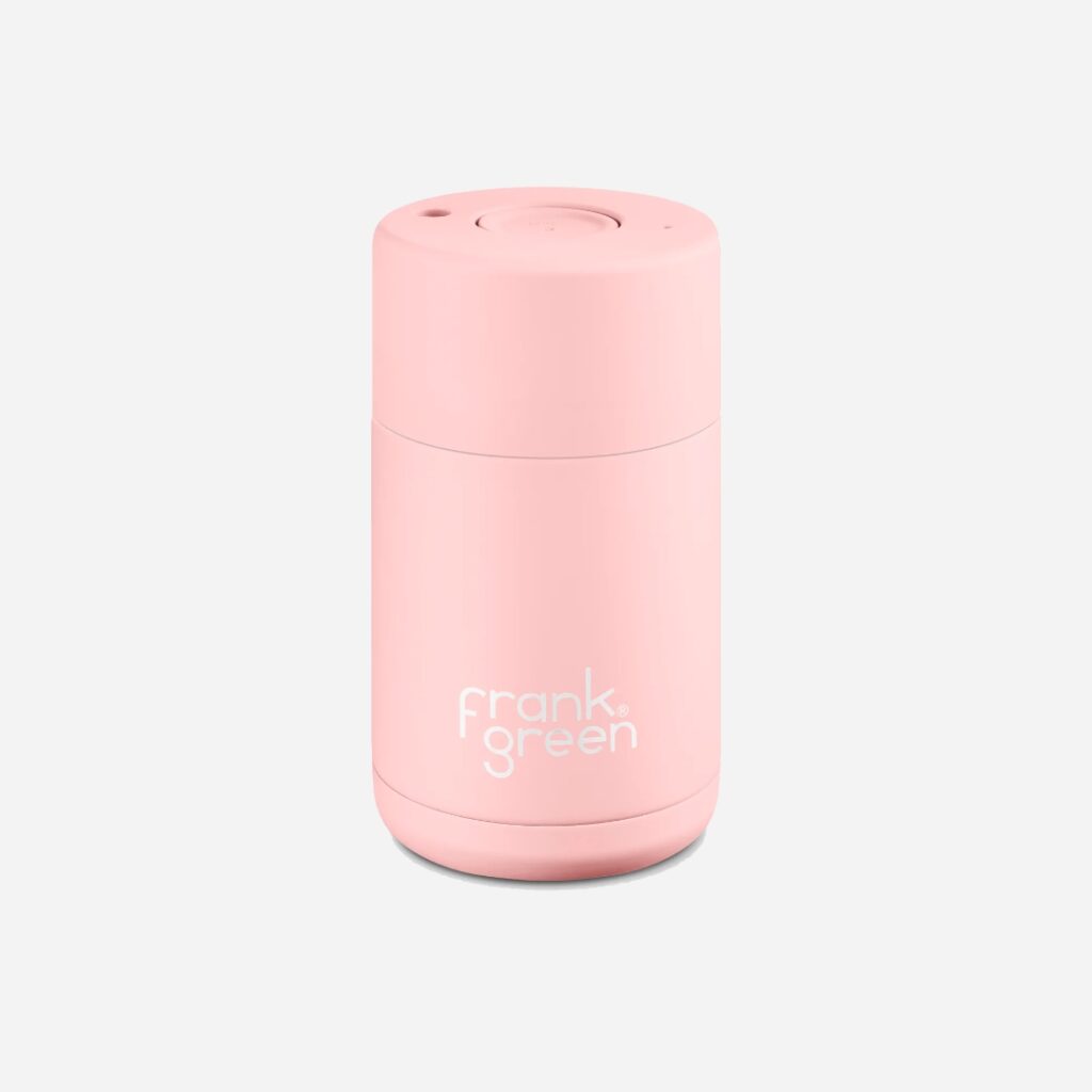 Frank Green Ceramic 10oz Reusable Cup $49.00 “It’s insulated so it keeps your coffee hot for hours. If you’re not a parent yet, trust me when I say you’ll need this. Without it, you’ll never drink hot coffee again.”