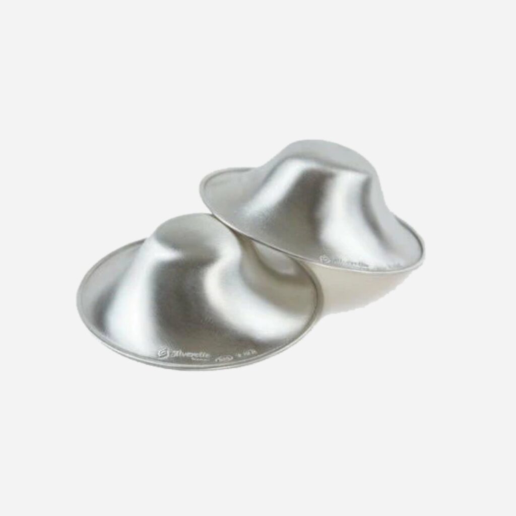 Silverette Nursing Cups $89.90 “The go-to product for breastfeeding mums. These magic little silver cups will help to prevent + heal any cracks in your nipples caused from breastfeeding. IYKYK.”