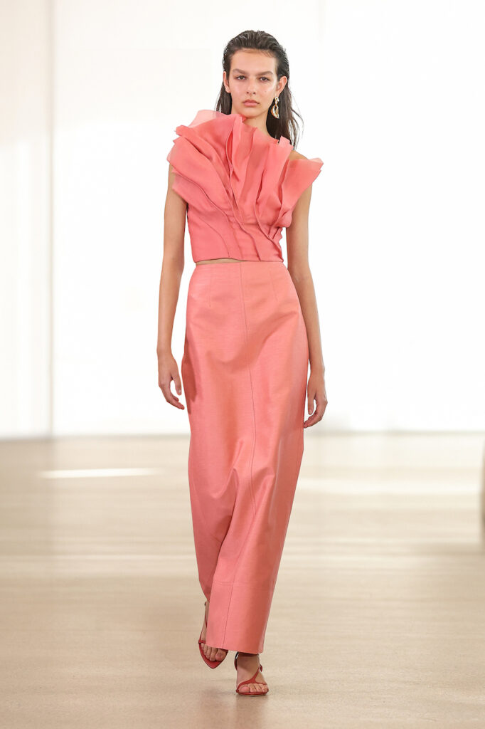 Runway look from the Aje Resort'24 collection