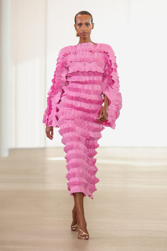 Runway look from the Aje Resort'24 collection