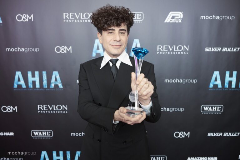 Danny Pato wins AHIA New Zealand Hairdresser of the Year 2023 at the illustrious Australian Hairdressing Industry Awards.