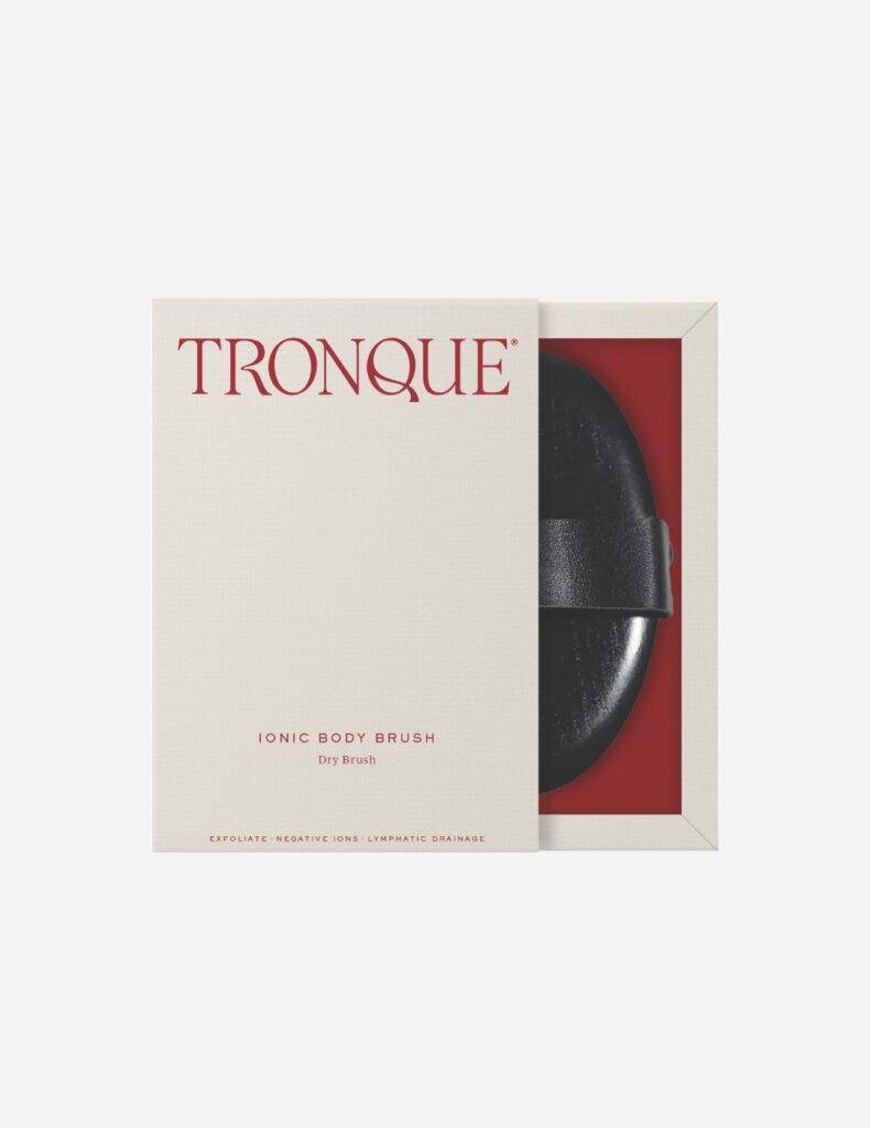 Tronque Ionic Dry Body Brush, $70