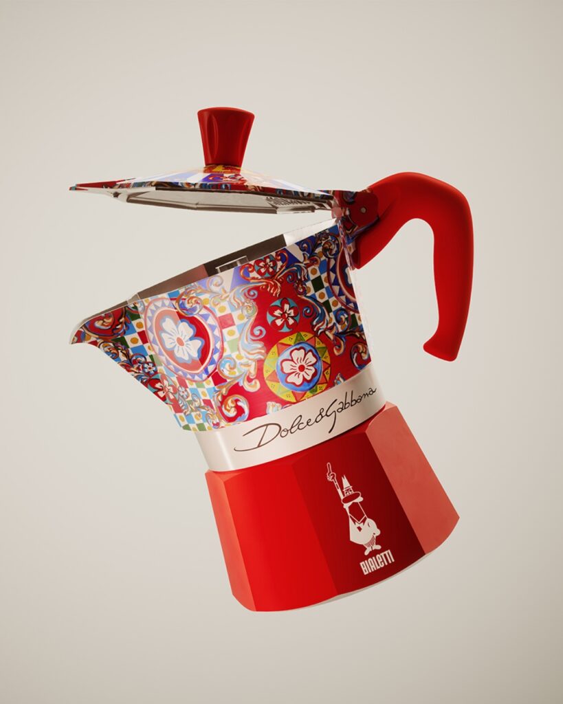 Bialetti Dolce&Gabbana Moka Express, $230 from Sebato