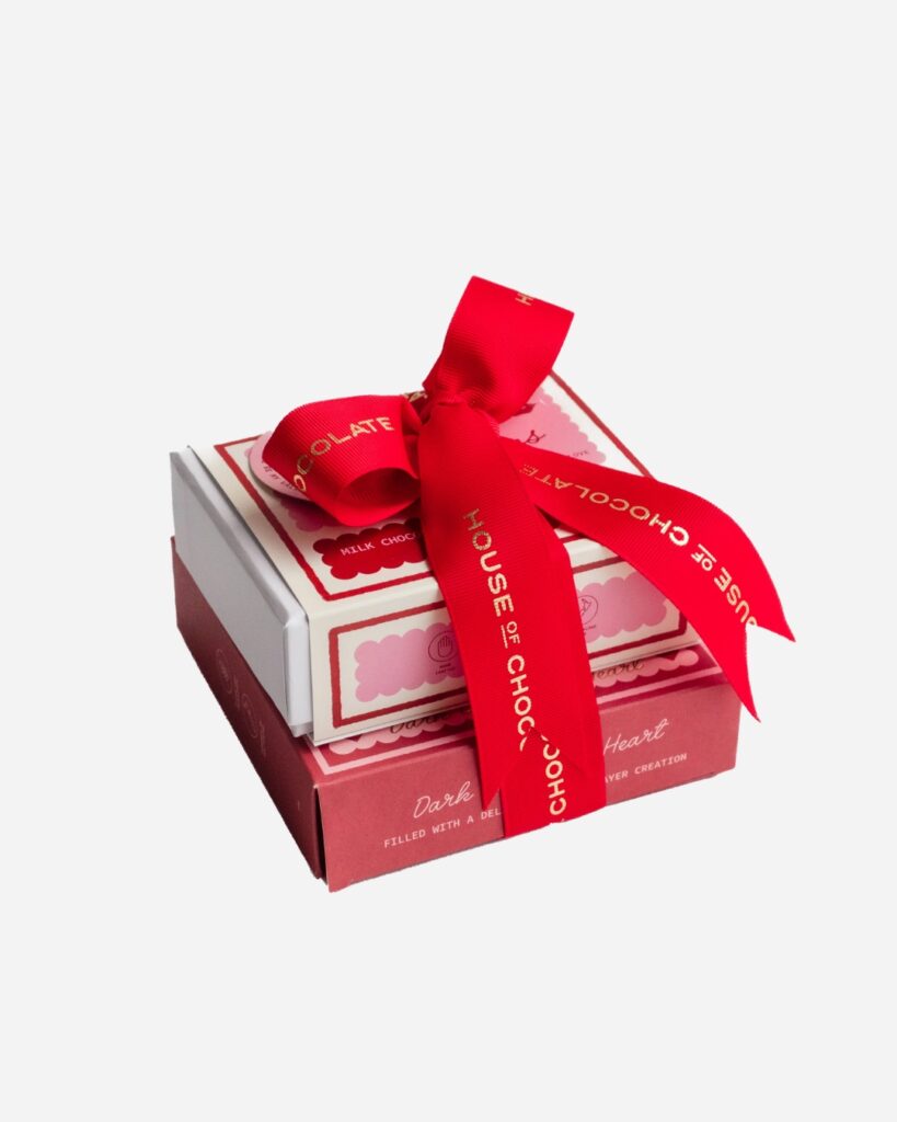 House of Chocolate 'Chocolate Heart & Kiss Me Lips Box Duo', $49