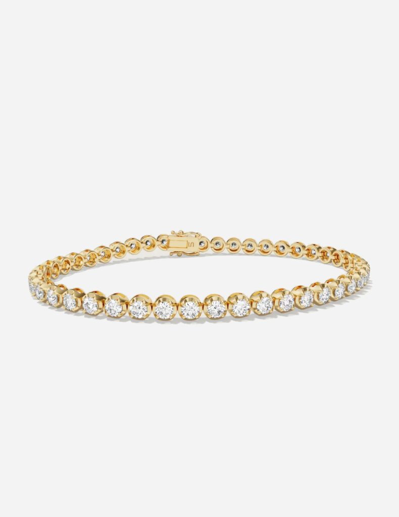 Lindelli ‘Icon’ diamond tennis bracelet, $7487.